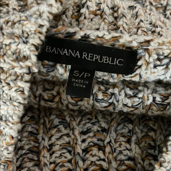 Banana Republic CHUNKY POINTELLE CROPPED SWEATER, Size Small - Picture 5 of 5